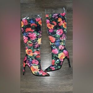 Floral boot